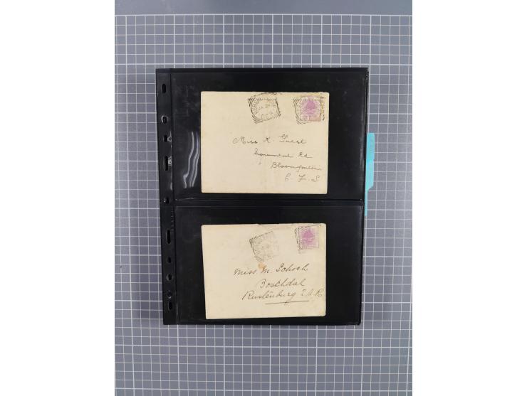 1899/1902, large accumulation of circa 275 covers and cards, offerring an ecclectic choice spanning from the Boer invasion of