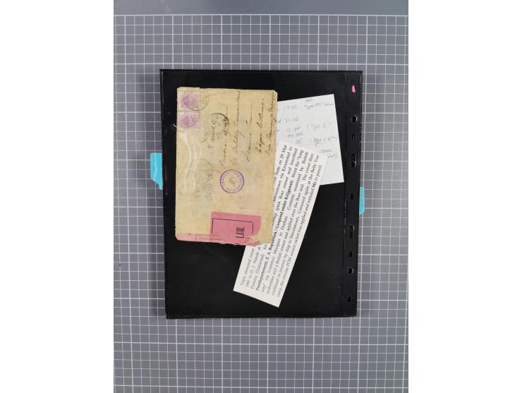 1899/1902, large accumulation of circa 275 covers and cards, offerring an ecclectic choice spanning from the Boer invasion of