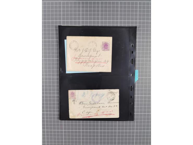 1899/1902, large accumulation of circa 275 covers and cards, offerring an ecclectic choice spanning from the Boer invasion of