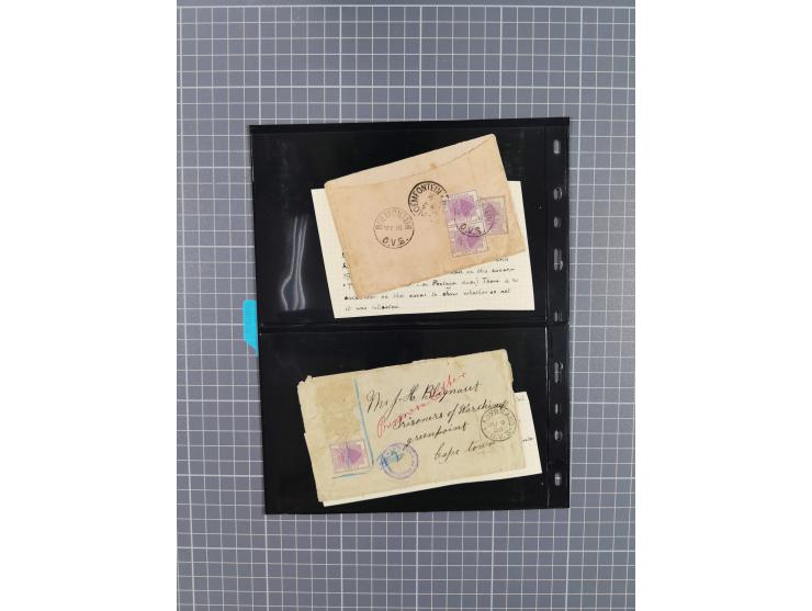 1899/1902, large accumulation of circa 275 covers and cards, offerring an ecclectic choice spanning from the Boer invasion of