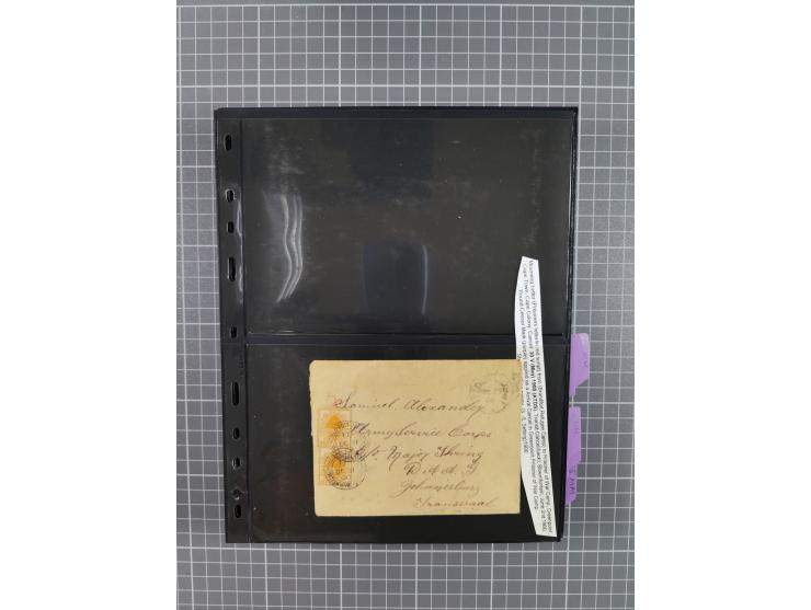 1899/1902, large accumulation of circa 275 covers and cards, offerring an ecclectic choice spanning from the Boer invasion of