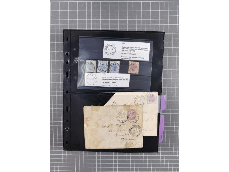 1899/1902, large accumulation of circa 275 covers and cards, offerring an ecclectic choice spanning from the Boer invasion of