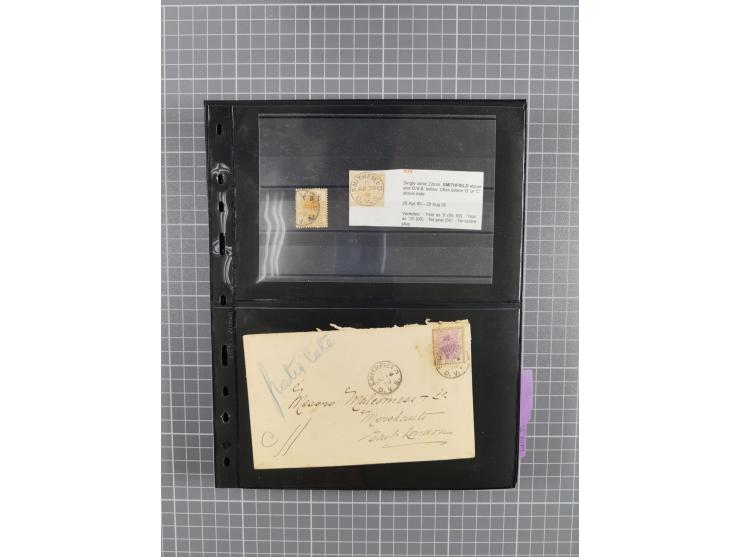 1899/1902, large accumulation of circa 275 covers and cards, offerring an ecclectic choice spanning from the Boer invasion of