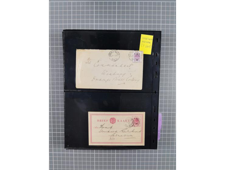 1899/1902, large accumulation of circa 275 covers and cards, offerring an ecclectic choice spanning from the Boer invasion of