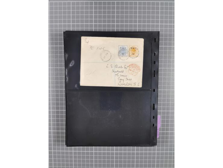 1899/1902, large accumulation of circa 275 covers and cards, offerring an ecclectic choice spanning from the Boer invasion of