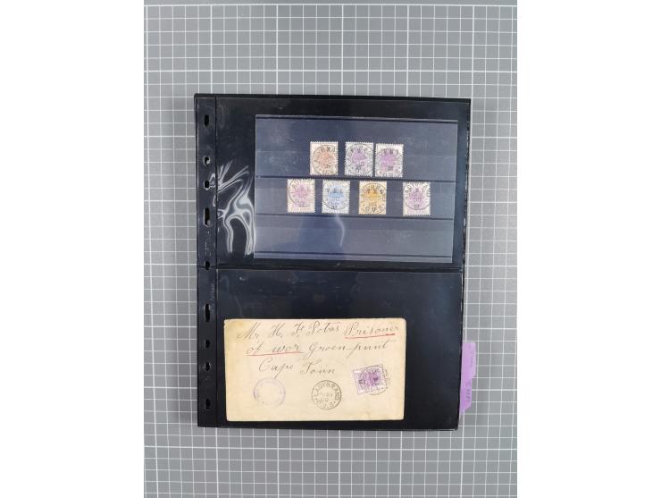 1899/1902, large accumulation of circa 275 covers and cards, offerring an ecclectic choice spanning from the Boer invasion of