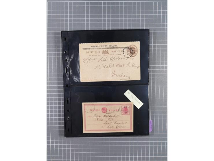 1899/1902, large accumulation of circa 275 covers and cards, offerring an ecclectic choice spanning from the Boer invasion of