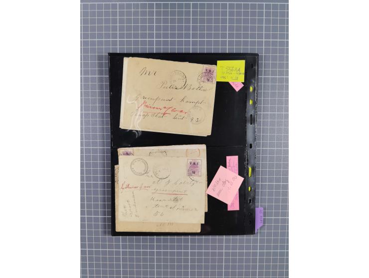 1899/1902, large accumulation of circa 275 covers and cards, offerring an ecclectic choice spanning from the Boer invasion of