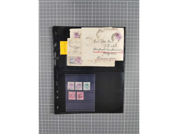 1899/1902, large accumulation of circa 275 covers and cards, offerring an ecclectic choice spanning from the Boer invasion of