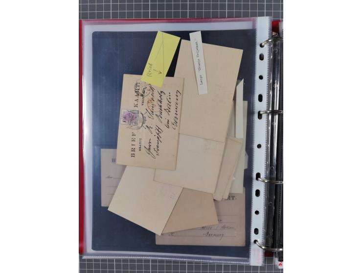 1884/1902 (ca.), Postal Stationery Cards from both OFS and ORC, group of over 100 cards unused and used, many different types