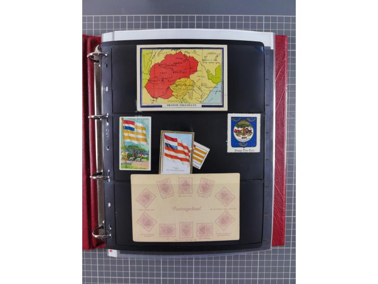 1868/99, mint never hinged/unused and used collection with covers, highly specialized with the overprint settings, plenty of 