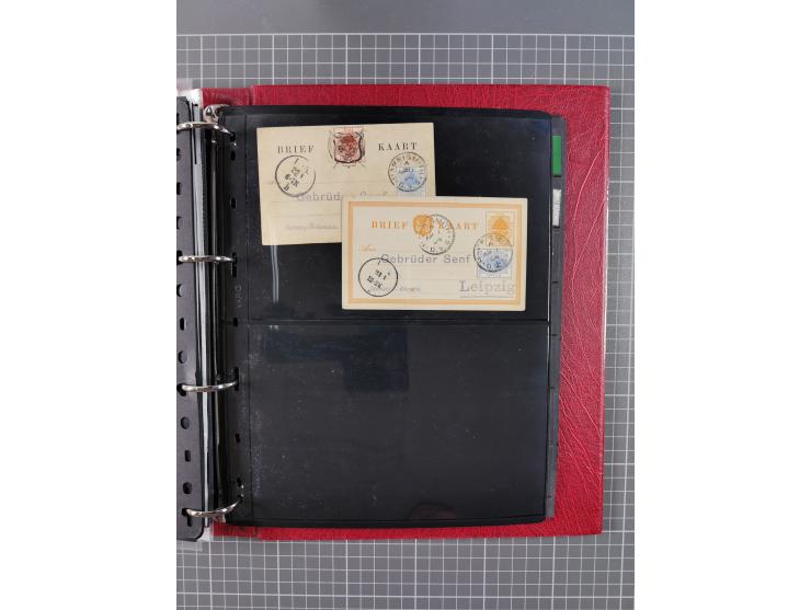 1868/99, mint never hinged/unused and used collection with covers, highly specialized with the overprint settings, plenty of 