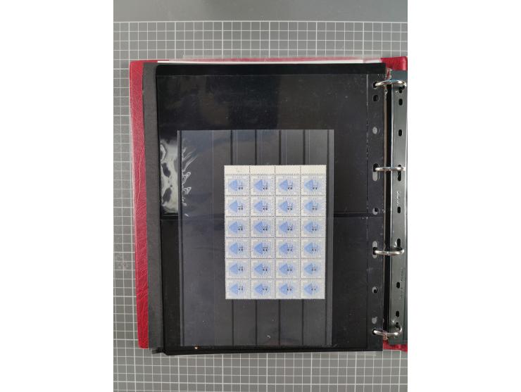 1868/99, mint never hinged/unused and used collection with covers, highly specialized with the overprint settings, plenty of 