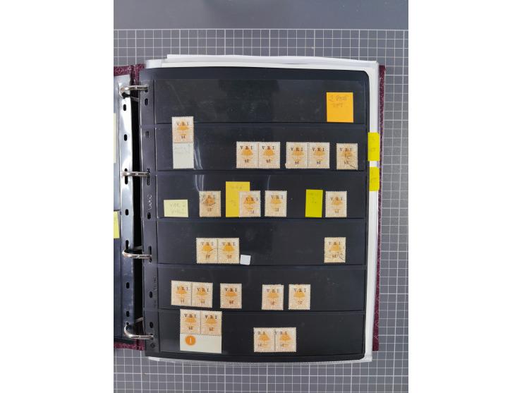 1900, Victoria Rex Imperator issues, impressive mint never hinged/unused and used collection with over 100 covers, highly spe