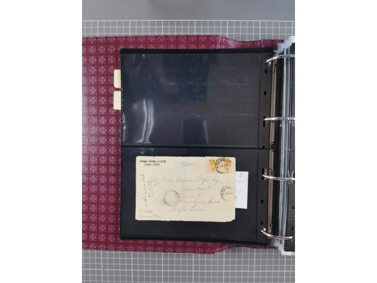 1900, Victoria Rex Imperator issues, impressive mint never hinged/unused and used collection with over 100 covers, highly spe