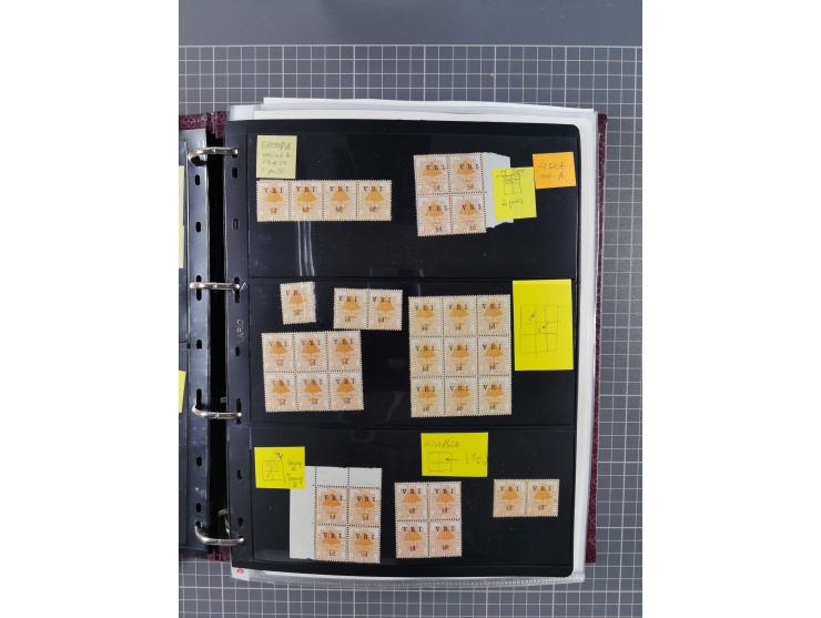 1900, Victoria Rex Imperator issues, impressive mint never hinged/unused and used collection with over 100 covers, highly spe