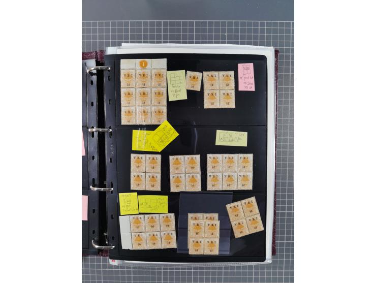 1900, Victoria Rex Imperator issues, impressive mint never hinged/unused and used collection with over 100 covers, highly spe