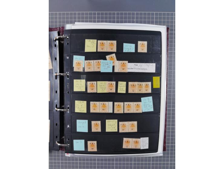 1900, Victoria Rex Imperator issues, impressive mint never hinged/unused and used collection with over 100 covers, highly spe