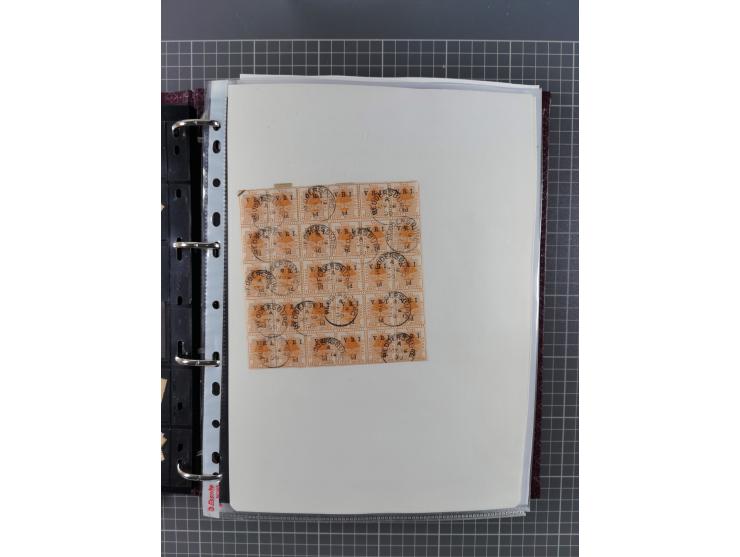 1900, Victoria Rex Imperator issues, impressive mint never hinged/unused and used collection with over 100 covers, highly spe