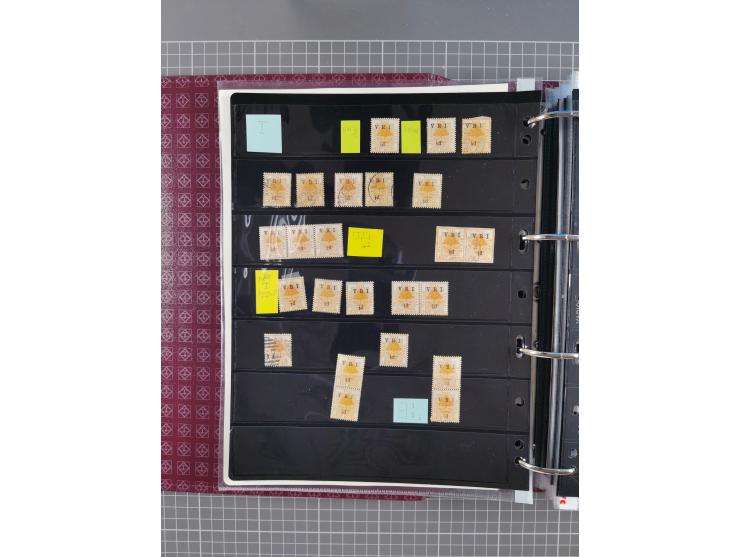 1900, Victoria Rex Imperator issues, impressive mint never hinged/unused and used collection with over 100 covers, highly spe