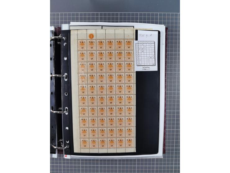 1900, Victoria Rex Imperator issues, impressive mint never hinged/unused and used collection with over 100 covers, highly spe