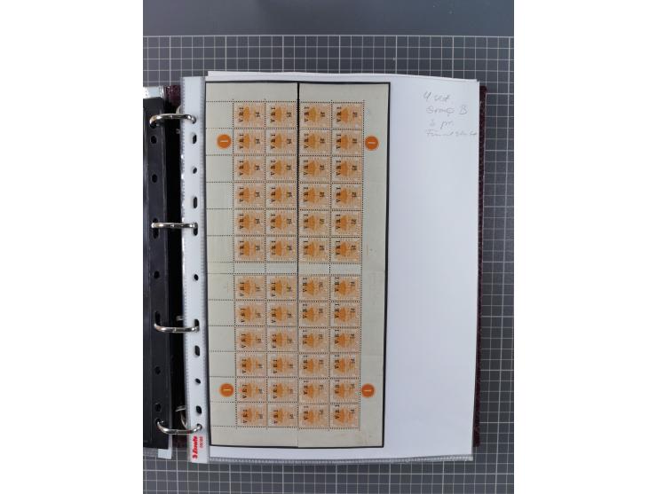 1900, Victoria Rex Imperator issues, impressive mint never hinged/unused and used collection with over 100 covers, highly spe