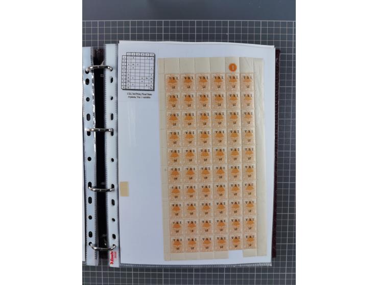 1900, Victoria Rex Imperator issues, impressive mint never hinged/unused and used collection with over 100 covers, highly spe