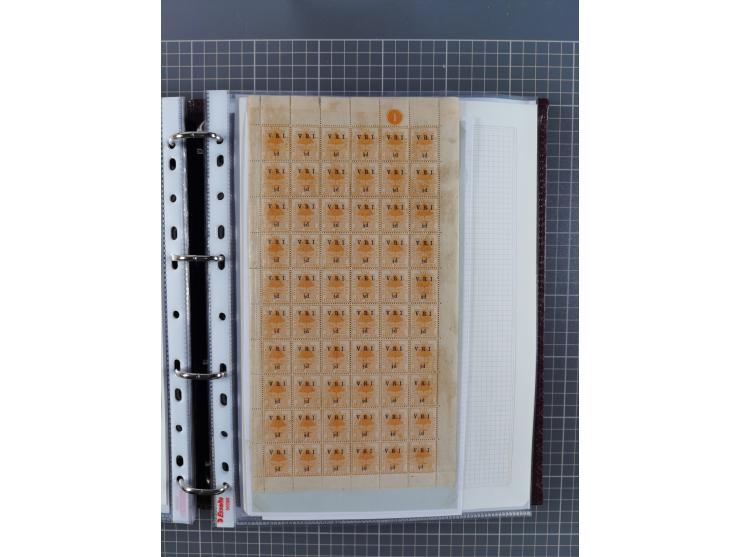 1900, Victoria Rex Imperator issues, impressive mint never hinged/unused and used collection with over 100 covers, highly spe