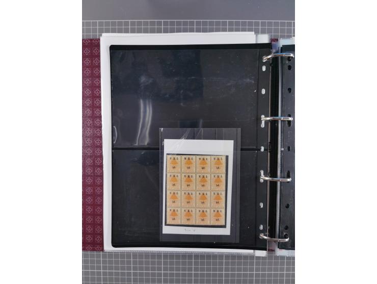 1900, Victoria Rex Imperator issues, impressive mint never hinged/unused and used collection with over 100 covers, highly spe