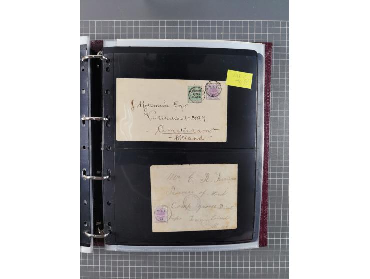 1900, Victoria Rex Imperator issues, impressive mint never hinged/unused and used collection with over 100 covers, highly spe