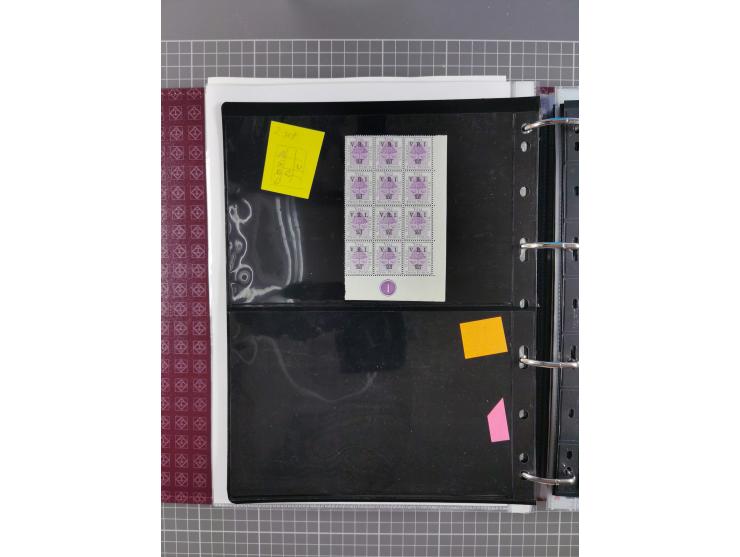 1900, Victoria Rex Imperator issues, impressive mint never hinged/unused and used collection with over 100 covers, highly spe