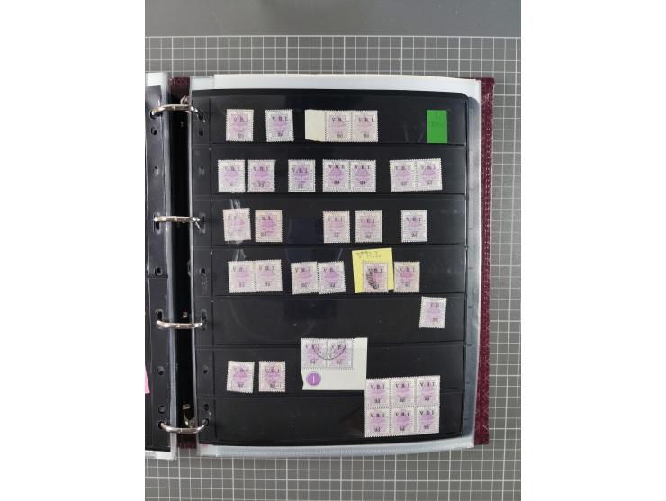 1900, Victoria Rex Imperator issues, impressive mint never hinged/unused and used collection with over 100 covers, highly spe