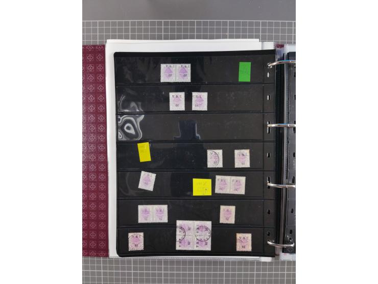 1900, Victoria Rex Imperator issues, impressive mint never hinged/unused and used collection with over 100 covers, highly spe