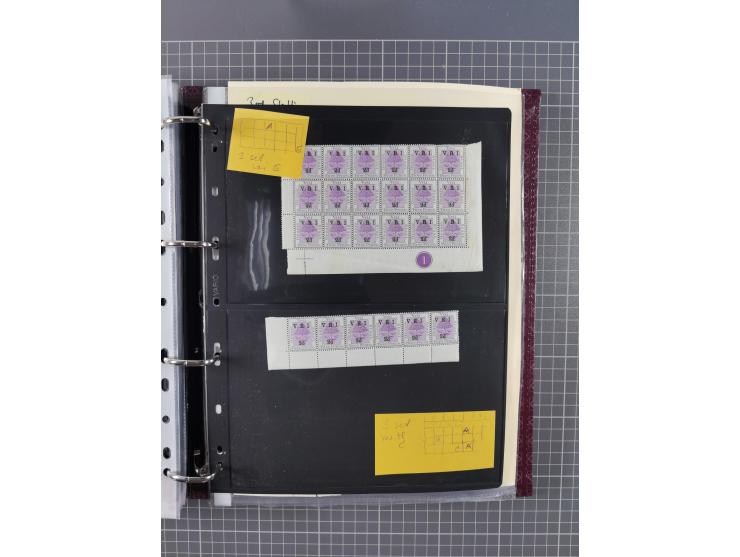 1900, Victoria Rex Imperator issues, impressive mint never hinged/unused and used collection with over 100 covers, highly spe