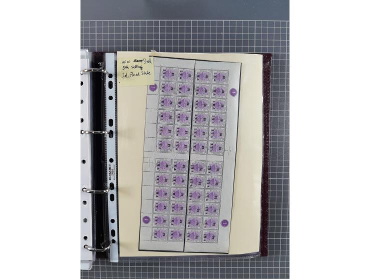 1900, Victoria Rex Imperator issues, impressive mint never hinged/unused and used collection with over 100 covers, highly spe