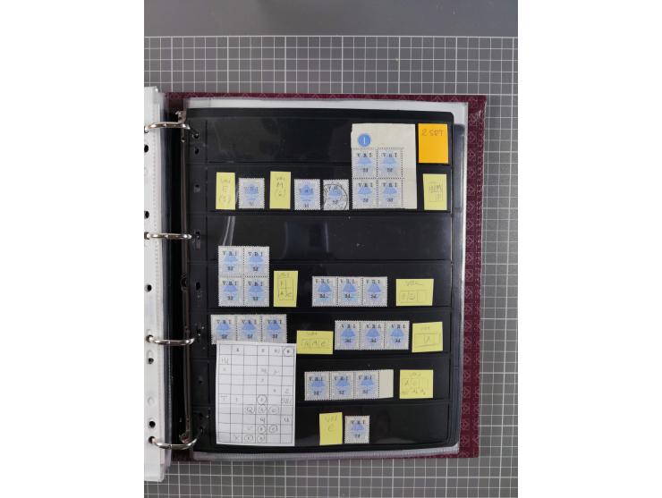 1900, Victoria Rex Imperator issues, impressive mint never hinged/unused and used collection with over 100 covers, highly spe