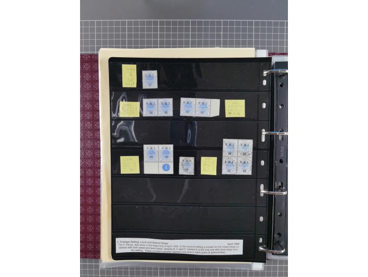 1900, Victoria Rex Imperator issues, impressive mint never hinged/unused and used collection with over 100 covers, highly spe