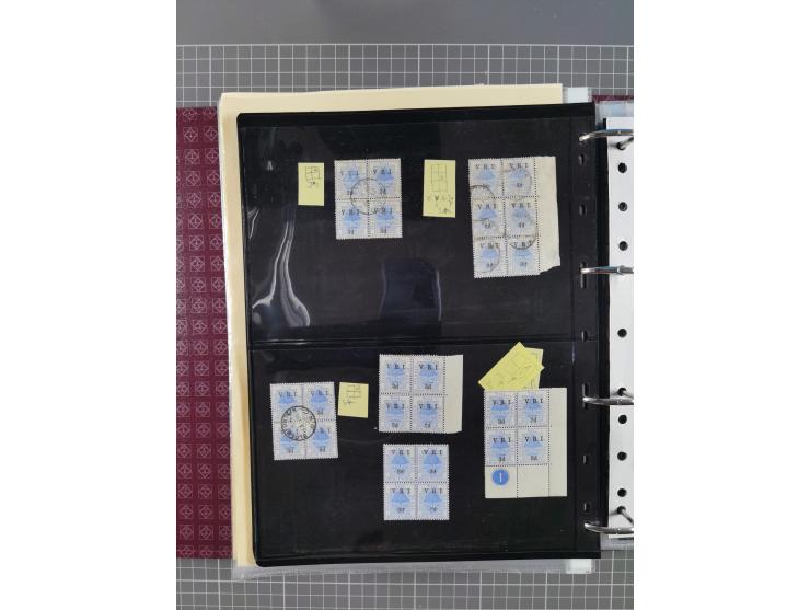 1900, Victoria Rex Imperator issues, impressive mint never hinged/unused and used collection with over 100 covers, highly spe