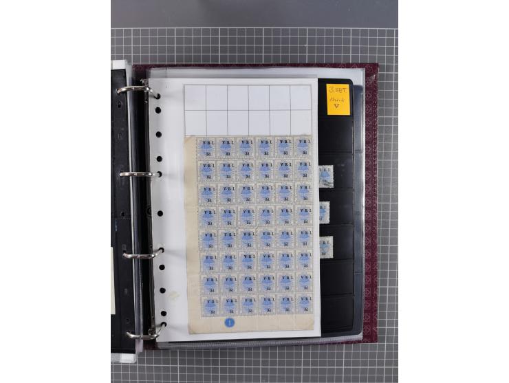 1900, Victoria Rex Imperator issues, impressive mint never hinged/unused and used collection with over 100 covers, highly spe