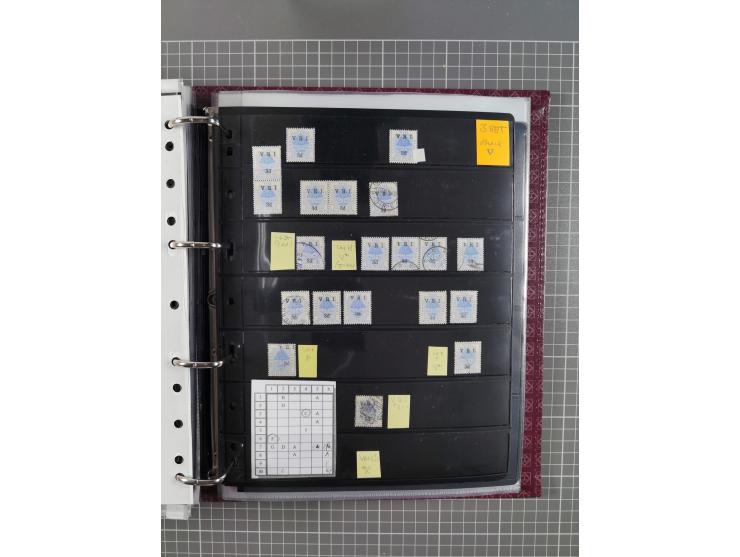 1900, Victoria Rex Imperator issues, impressive mint never hinged/unused and used collection with over 100 covers, highly spe