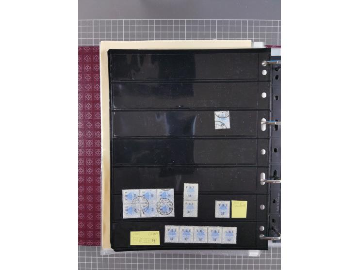 1900, Victoria Rex Imperator issues, impressive mint never hinged/unused and used collection with over 100 covers, highly spe