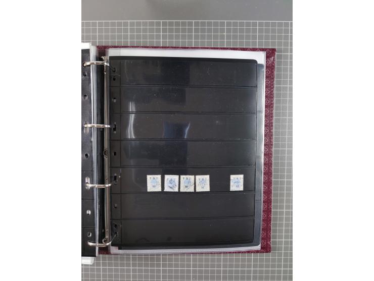 1900, Victoria Rex Imperator issues, impressive mint never hinged/unused and used collection with over 100 covers, highly spe