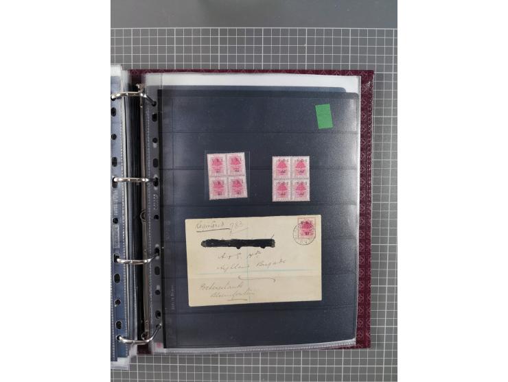 1900, Victoria Rex Imperator issues, impressive mint never hinged/unused and used collection with over 100 covers, highly spe