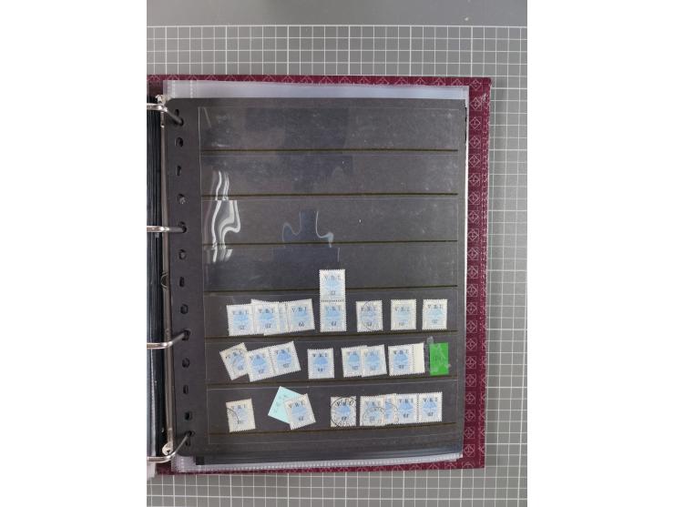 1900, Victoria Rex Imperator issues, impressive mint never hinged/unused and used collection with over 100 covers, highly spe