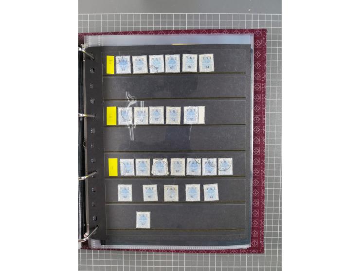 1900, Victoria Rex Imperator issues, impressive mint never hinged/unused and used collection with over 100 covers, highly spe