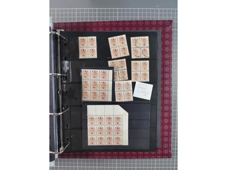 1900, Victoria Rex Imperator issues, impressive mint never hinged/unused and used collection with over 100 covers, highly spe