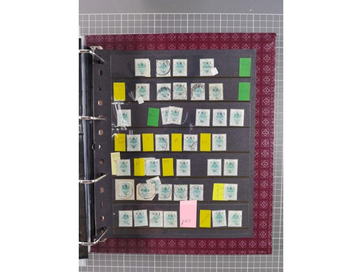 1900, Victoria Rex Imperator issues, impressive mint never hinged/unused and used collection with over 100 covers, highly spe