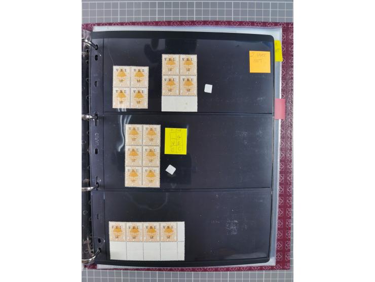 1900, Victoria Rex Imperator issues, impressive mint never hinged/unused and used collection with over 100 covers, highly spe