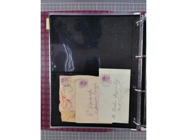 1900, Victoria Rex Imperator issues, impressive mint never hinged/unused and used collection with over 100 covers, highly spe