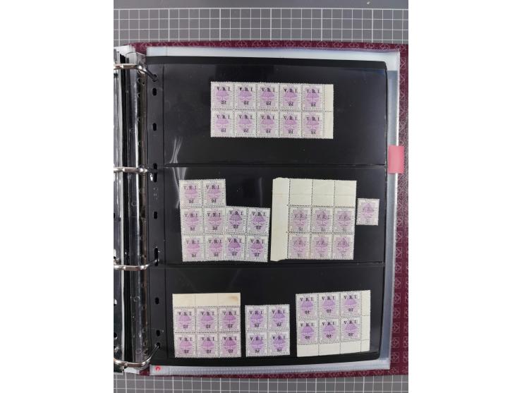 1900, Victoria Rex Imperator issues, impressive mint never hinged/unused and used collection with over 100 covers, highly spe